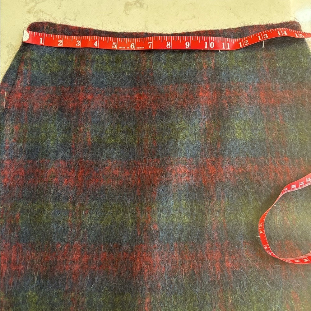 Talbots Red, Blue, and Green Pencil Skirt for Casual Wear